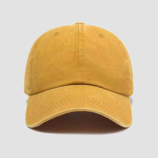 New Arrival! Cotton Baseball Cap (Multiple Colors)